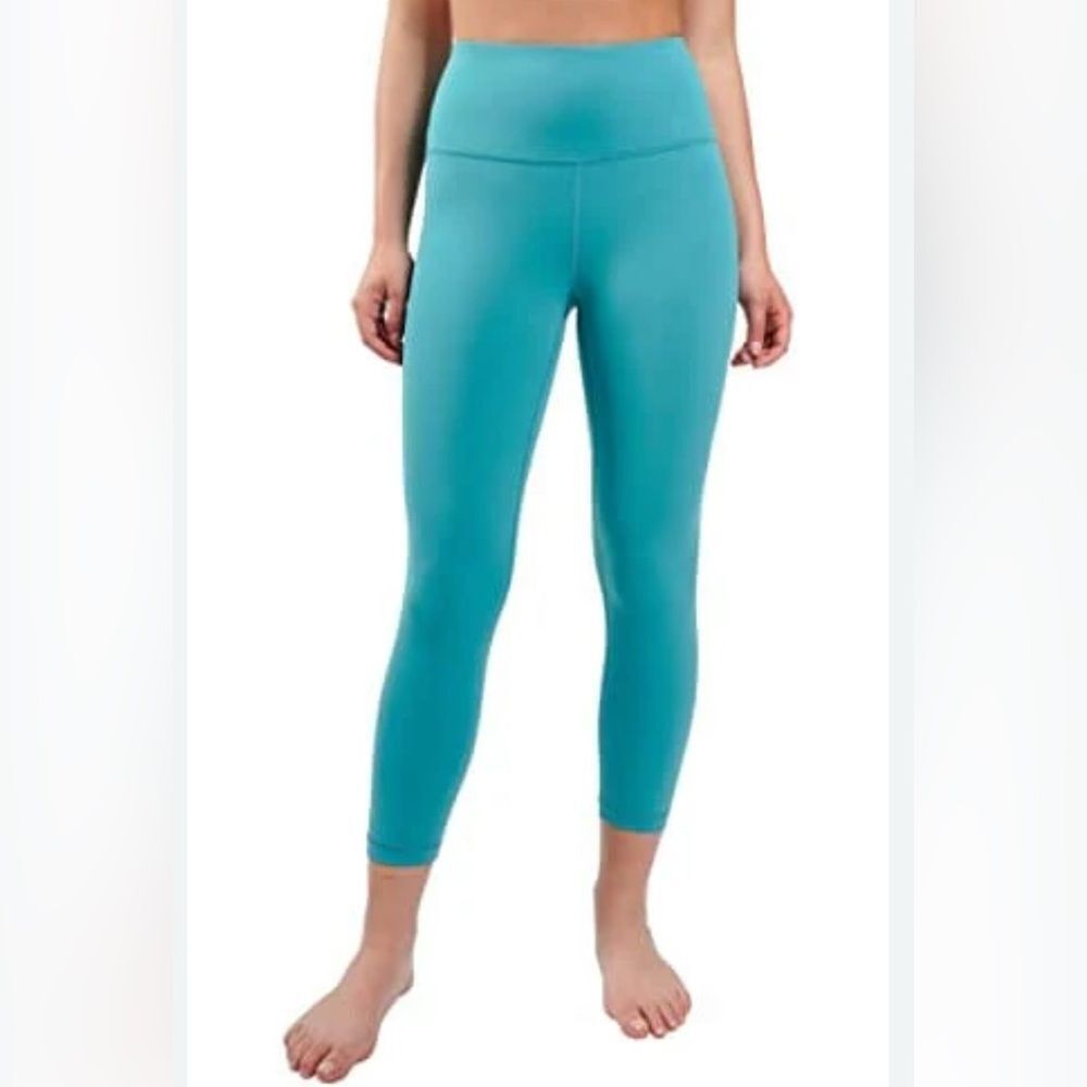 Yogalicious XL Ultrasoft Teal Turquoise Lux Yoga Pants Leggings